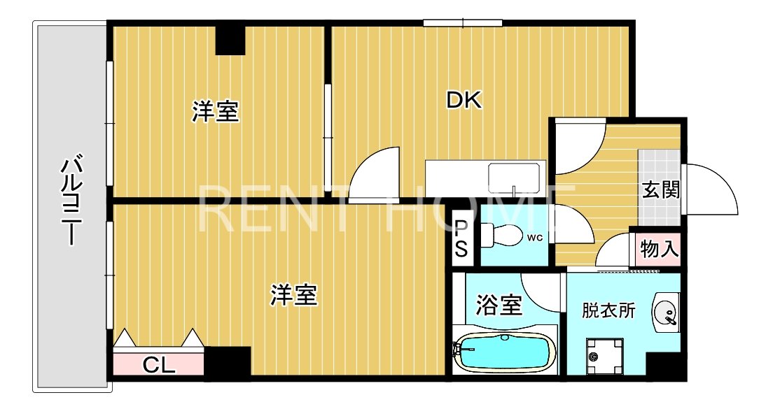 3階の間取り図