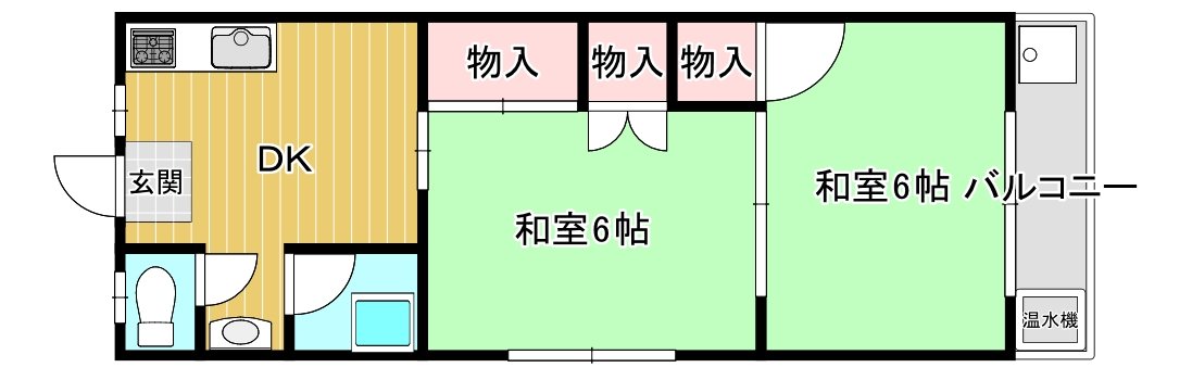3階の間取り図