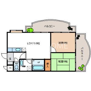 7階の間取り図