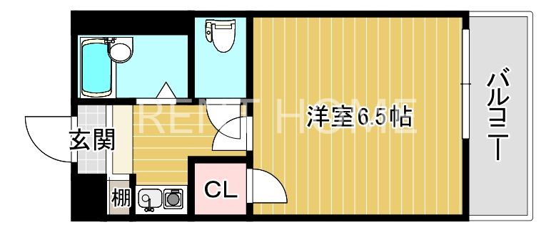 1階の間取り図