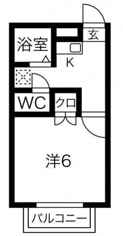 1階の間取り図
