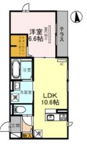 1階の間取り図