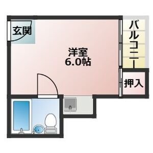 4階の間取り図