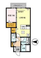1階の間取り図