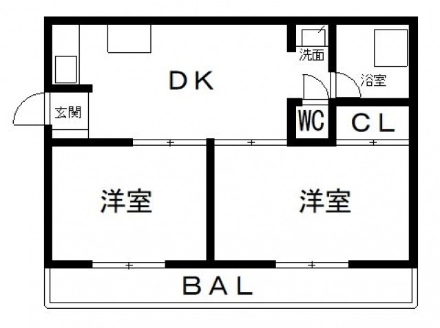 3階の間取り図