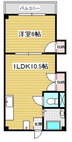 1階の間取り図