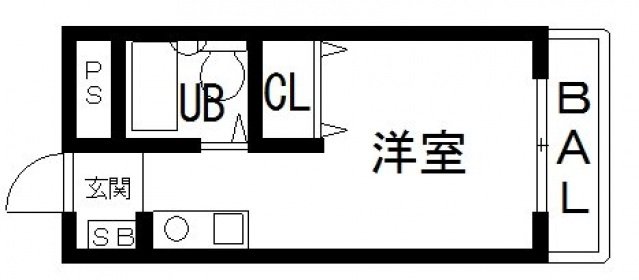 5階の間取り図