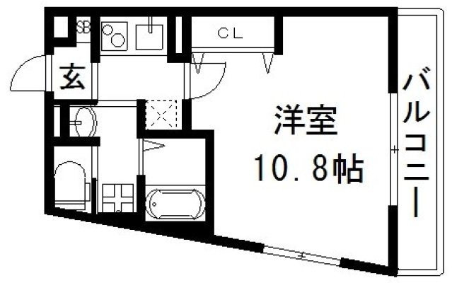 2階の間取り図