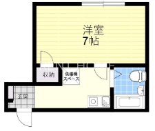 4階の間取り図
