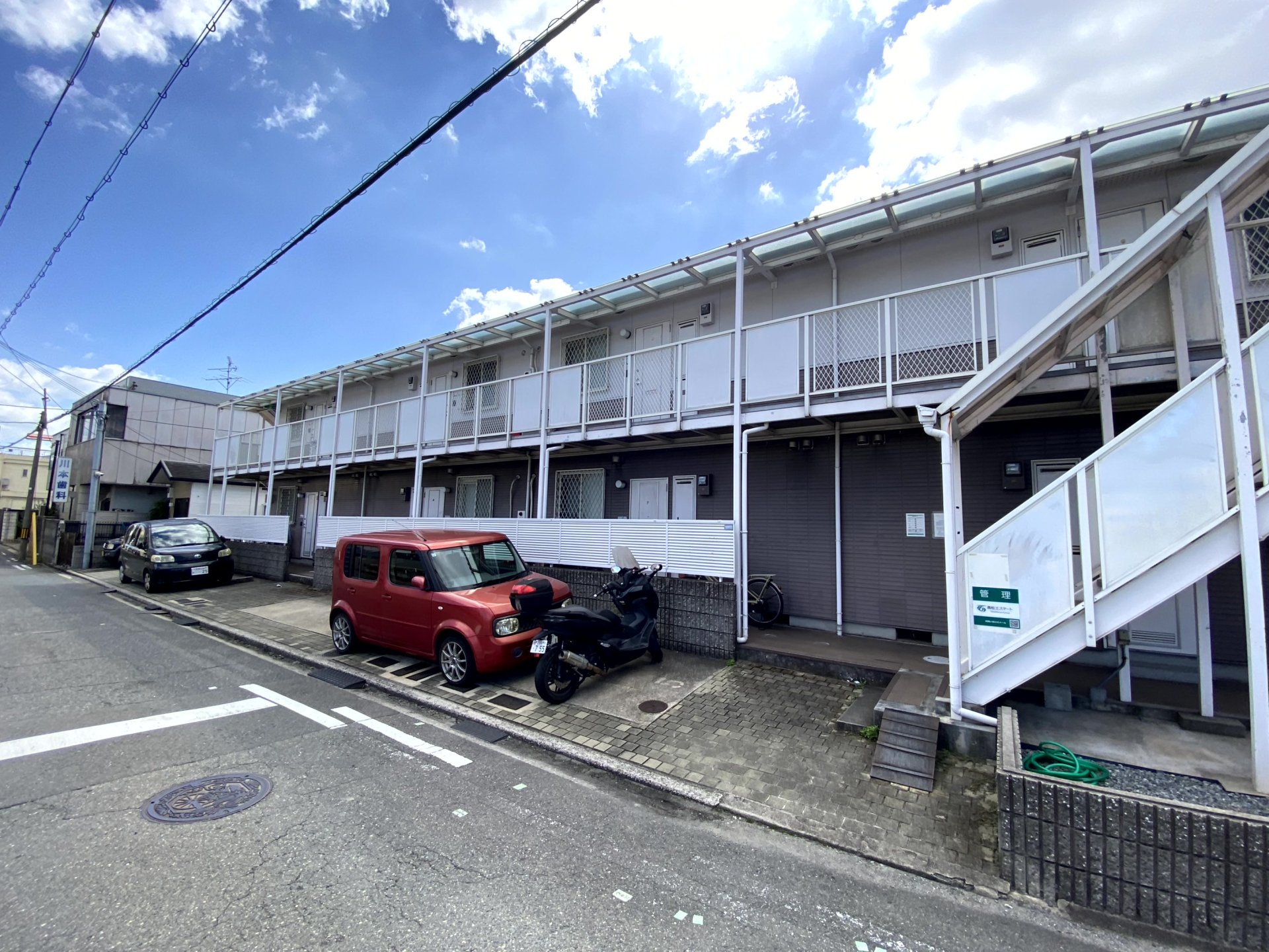 エトワールヴィルーR八尾植松町の外観