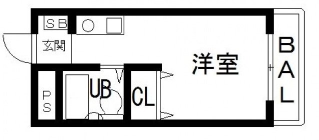 4階の間取り図