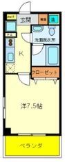 1階の間取り図