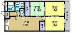 2階の間取り図