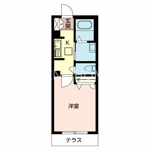 1階の間取り図