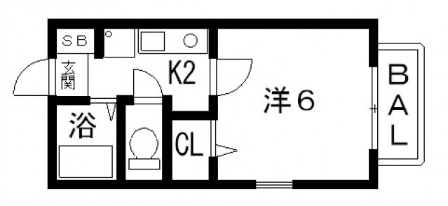 1階の間取り図