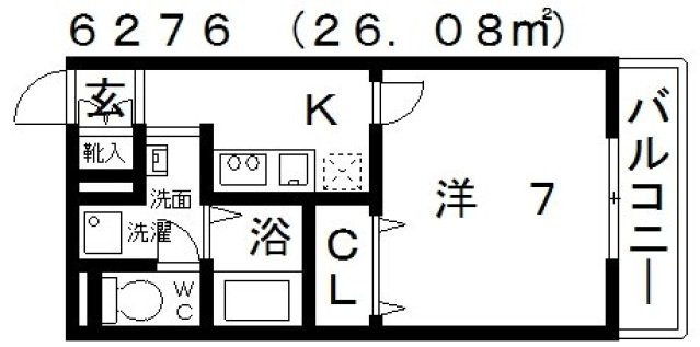 1階の間取り図