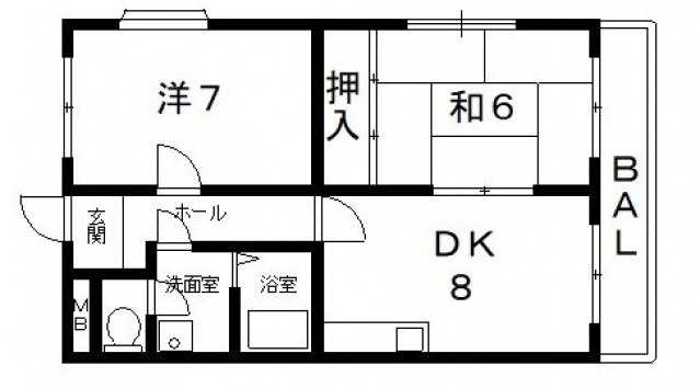 3階の間取り図