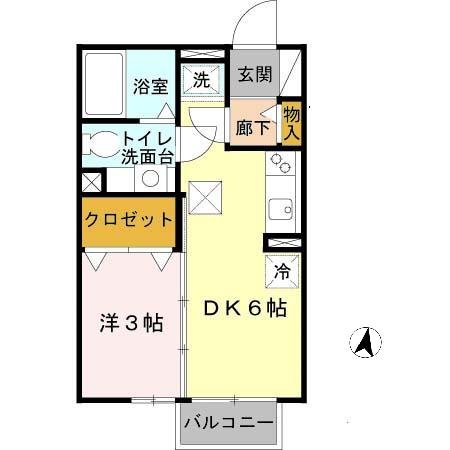 1階の間取り図