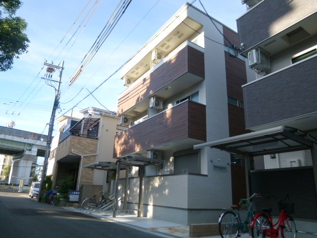 フジパレス中野Ⅱ番館の外観 フジパレス中野Ⅱ番館の外観