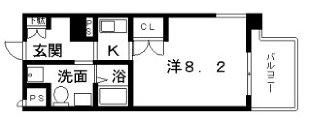 3階の間取り図