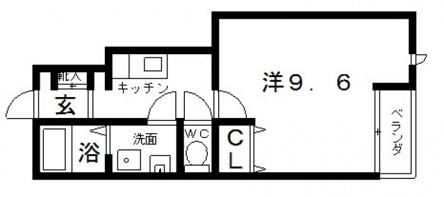 1階の間取り図