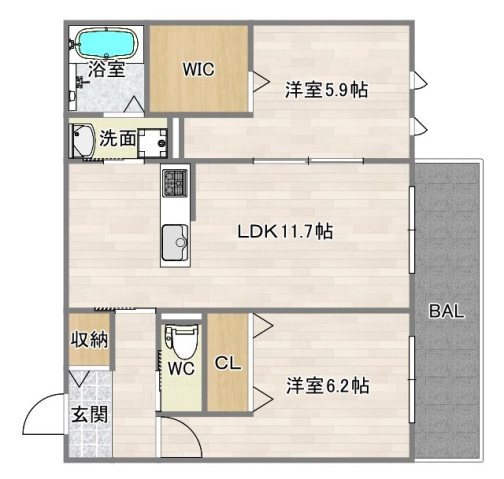 間取図