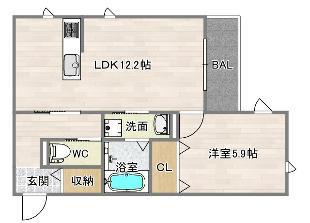 間取図