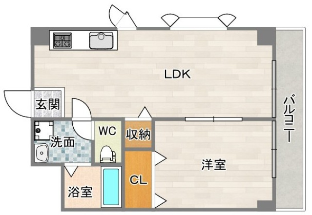 7階の間取り図