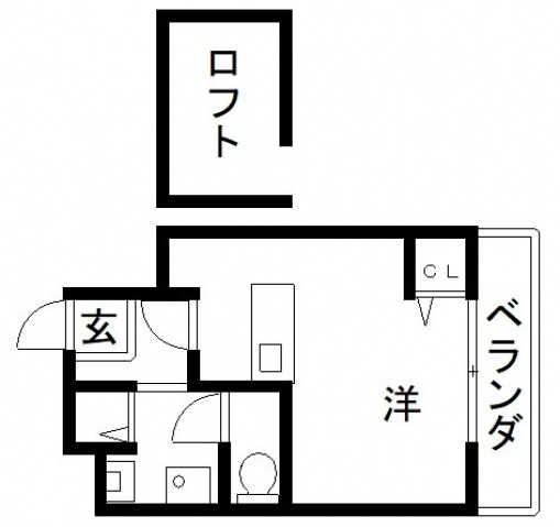 4階の間取り図