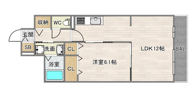 間取図