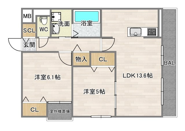 間取図