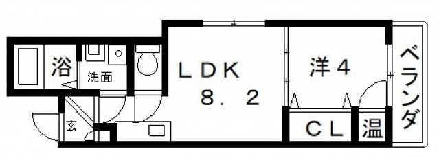 2階の間取り図