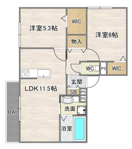 間取図
