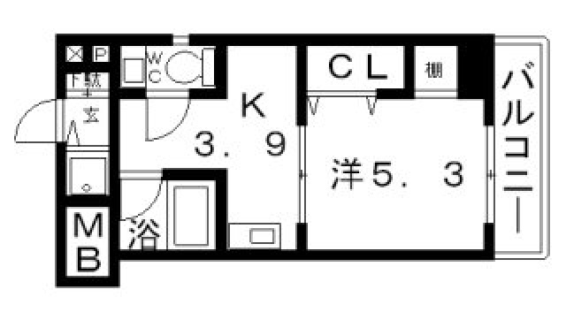 11階の間取り図