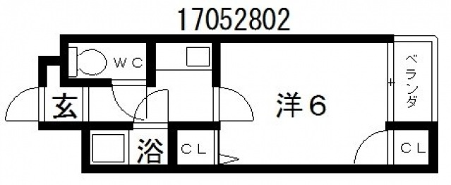 7階の間取り図