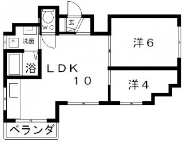 3階の間取り図