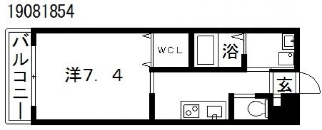 1階の間取り図
