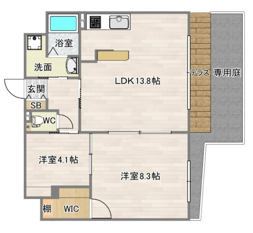 間取図