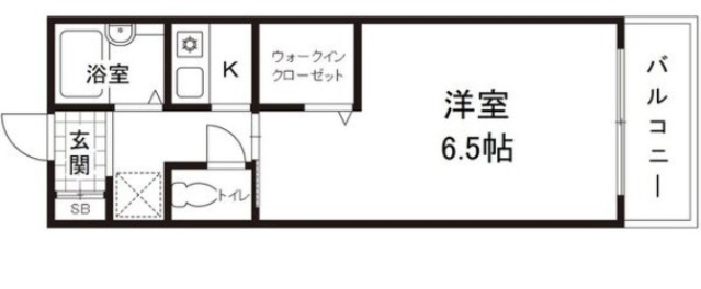 2階の間取り図