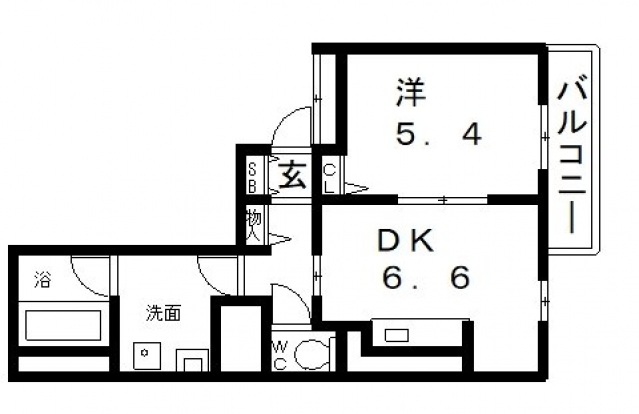 3階の間取り図