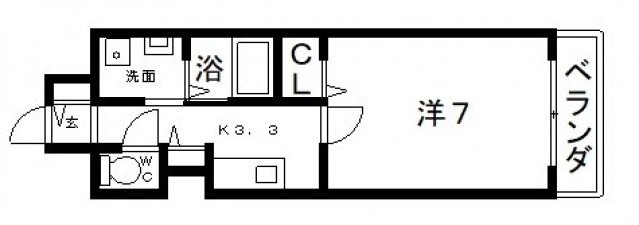 3階の間取り図