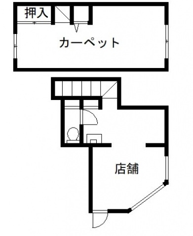 -階の間取り図