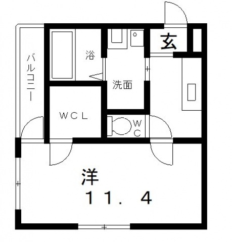 3階の間取り図