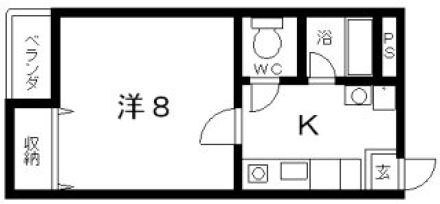 1階の間取り図