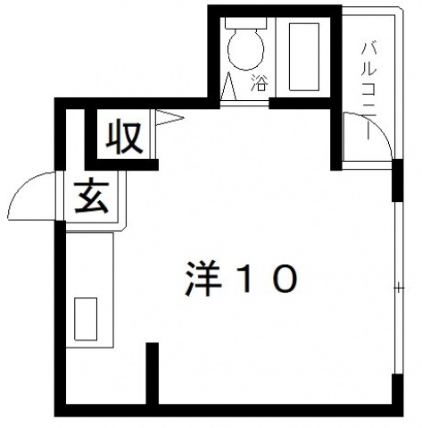 3階の間取り図