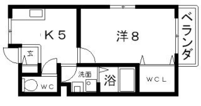 1階の間取り図