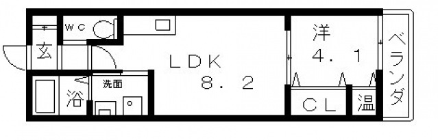 3階の間取り図