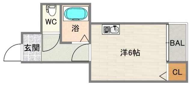 1階の間取り図
