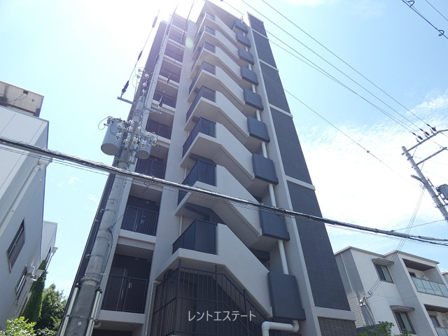 クローバーレジデンス桑津の外観