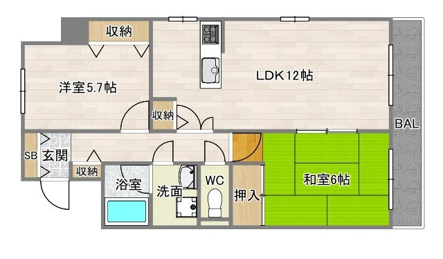 間取図